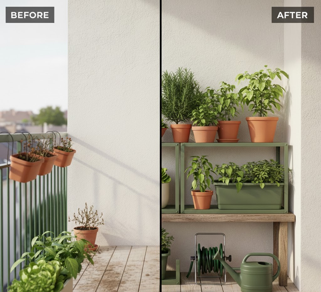 Balcony garden gallery